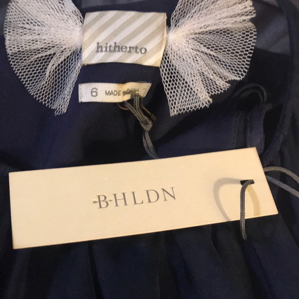 NWT navy BHLDN Marin cocktail dress